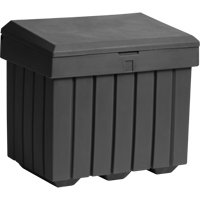 Economy Salt Sand Storage Container, 32" x 23" x 27-1/2", 10 cu. Ft., Grey Canadian Safety Group Inc.