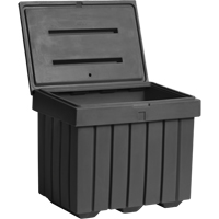 Economy Salt Sand Storage Container, 32" x 23" x 27-1/2", 10 cu. Ft., Grey Canadian Safety Group Inc.