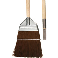 Railway & Track Broom with Chisel, Wood Handle, Polypropylene Bristles, 56" L Canadian Safety Group Inc.