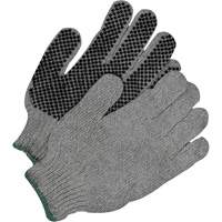 Gants &agrave; prise classique, Poly/coton, Un c&ocirc;t&eacute;, Grand Canadian Safety Group Inc.