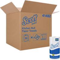Rouleau de chiffons de cuisine Scott, 1 Pli, 128 Feuilles/rouleau, 11" la, 8,78" lo Canadian Safety Group Inc.