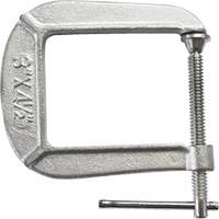 Light-Duty C-Clamp, 3" (76 mm) Capacity, 4-1/2" (114 mm) Throat Depth Canadian Safety Group Inc.
