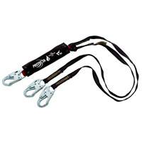 PRO Shock-Absorbing Lanyard, 4', Snap Hook Center, Snap Hook Leg Ends, Kevlar&reg; Canadian Safety Group Inc.