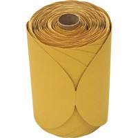 Disque dor&eacute; en rouleau Stikit, 6" dia., Grain 120, Oxyde d'aluminium Canadian Safety Group Inc.