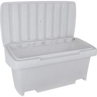 Contenant de rangement robuste pour l'ext&eacute;rieure pour sel et sable, 24" x 48" x 24", 10 pi³, Gris Canadian Safety Group Inc.
