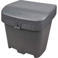 Salt & Sand Storage Bins, With Hasp, 21" x 27" x 26", 4.24 cu. ft., Grey Canadian Safety Group Inc.