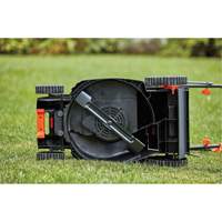 Lawn Mower with Comfort Grip Handle, Push Walk-Behind, Electric, 17" Cutting Width Canadian Safety Group Inc.