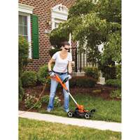 3-in-1 Compact Mower, Push Walk-Behind, Electric, 12" Cutting Width Canadian Safety Group Inc.