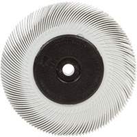 Brosse radiale en soies Scotch-Brite, C&eacute;ramique, Grain 120, 6" dia. Canadian Safety Group Inc.