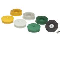 Ensemble de disques en soie Roloc, Oxyde d'aluminium, Grain Plusieurs, 3" dia. Canadian Safety Group Inc.