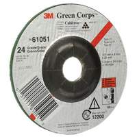 Green Corps Flexible Grinding Wheel, 5" x 1/4", 7/8" Arbor, Ceramic, Type 1 Canadian Safety Group Inc.