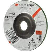 Green Corps Flexible Grinding Wheel, 5" x 1/4", 7/8" Arbor, Ceramic, Type 1 Canadian Safety Group Inc.