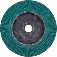 Disque &agrave; lamelles 577F, 7" x 5/8"-11, Type 27, Grain 36, Alumine de zirconium Canadian Safety Group Inc.