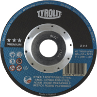 Premium 2 in 1 Thincut Cut-Off Wheel, 5" x 0.045", 7/8" Arbor, Type 27, Aluminum Oxide, 12250 RPM Canadian Safety Group Inc.