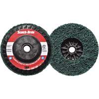 Scotch-Brite Clean & Strip XT Pro Extra Cut Disc, 4-1/2" Dia., Extra Coarse Grit, Aluminum Oxide Canadian Safety Group Inc.