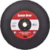 Scotch-Brite Clean & Strip XT Pro Disc, 7" Dia., Extra Coarse Grit, Silicon Carbide Canadian Safety Group Inc.