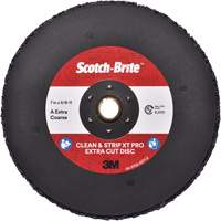 Scotch-Brite Clean & Strip XT Pro Extra Cut Disc, 7" Dia., Extra Coarse Grit, Aluminum Oxide Canadian Safety Group Inc.