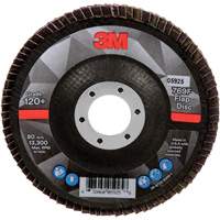 Disque &agrave; lamelles &agrave; changement rapide 769F, 4-1/2" x 7/8", Type 29, Grain 120+, C&eacute;ramique Canadian Safety Group Inc.