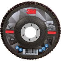 Disque &agrave; lamelles &agrave; changement rapide 769F, 4-1/2" x 7/8", Type 27, Grain 40+, C&eacute;ramique Canadian Safety Group Inc.