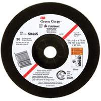 Green Corps Depressed Centre Wheel, 7" x 1/8", 7/8" Arbor, Ceramic, Type 27 Canadian Safety Group Inc.