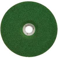 Green Corps Depressed Centre Wheel, 7" x 1/8", 7/8" Arbor, Ceramic, Type 27 Canadian Safety Group Inc.