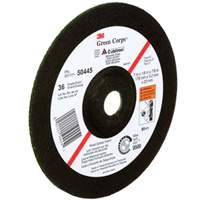 Green Corps Depressed Centre Wheel, 7" x 1/8", 7/8" Arbor, Ceramic, Type 27 Canadian Safety Group Inc.