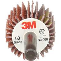 Flap Disc 747D, Aluminum Oxide/Ceramic, 60X Grit, 1" x 1" x 1/4" Canadian Safety Group Inc.