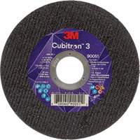 Cubitron 3 Cut-Off Wheel, 4-1/2" x 0.04", 7/8" Arbor, Type T1, Ceramic, 13300 RPM Canadian Safety Group Inc.