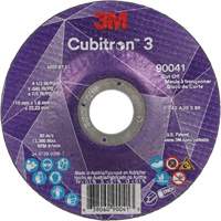 Cubitron 3 Cut-Off Wheel, 4-1/2" x 0.045", 7/8" Arbor, Type T27, Ceramic, 13300 RPM Canadian Safety Group Inc.