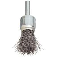 Stem Mounted Crimped Wire Brush, 3/4", 0.006" Fill, 1/4" Shank Canadian Safety Group Inc.