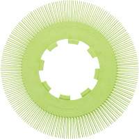 Brosse radiale en soies de pr&eacute;cision type S PN-RB sans adaptateur Scotch-Brite, C&eacute;ramique, Grain 50+, 8" dia. Canadian Safety Group Inc.