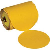 Stikit Gold Abrasive Disc Roll 09317, 6" Dia., 320 Grit, Aluminum Oxide Canadian Safety Group Inc.
