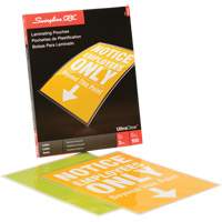 Laminated Letter Size Pouch Canadian Safety Group Inc.