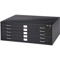 Steel Plan Files, 5 Drawers, 46-3/8" W x 35-3/8" D x 16-1/2" H Canadian Safety Group Inc.