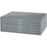 Steel Plan Files, 5 Drawers, 40-3/8" W x 29-3/8" D x 16-1/2" H Canadian Safety Group Inc.