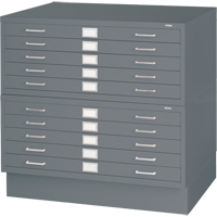 Steel Plan Files, 5 Drawers, 40-3/8" W x 29-3/8" D x 16-1/2" H Canadian Safety Group Inc.