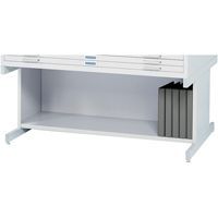 High Base for Steel Plan File Cabinet Canadian Safety Group Inc.