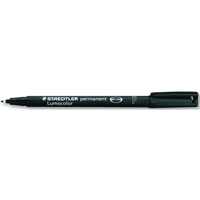 Lumocolor&reg; Permanent Markers, Black, Fine Tip Canadian Safety Group Inc.