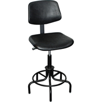 6000 Series Stool with Back, Stationary, Adjustable Height, 250 lbs. Capacity Canadian Safety Group Inc.