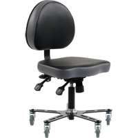 Chaise ergonomique &agrave; inclinaison r&eacute;glable SF180, Mobile, Ajustable Hauteur Canadian Safety Group Inc.