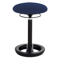 Chaise ergonomique Twixt, Stationnaire, Ajustable Hauteur, Capacit&eacute; 250 lb Canadian Safety Group Inc.