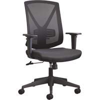 Chaise de bureau Activ A-47 Synchro, Tissu, Noir, Capacit&eacute; 275 lb Canadian Safety Group Inc.