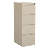 Classeur vertical, Acier, 4 tiroirs, 18-1/7" la x 25" p x 52" h, Beige Canadian Safety Group Inc.