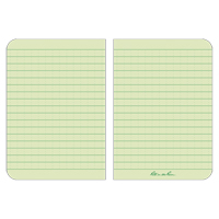Livre m&eacute;mo, Couverture souple, Havane, 112 Pages, 3-1/2" , 5"  Canadian Safety Group Inc.