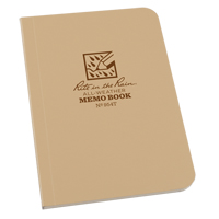 Livre m&eacute;mo, Couverture souple, Havane, 112 Pages, 3-1/2" , 5"  Canadian Safety Group Inc.