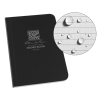 Livre m&eacute;mo, Couverture souple, Noir, 112 Pages, 3-1/2" , 5"  Canadian Safety Group Inc.