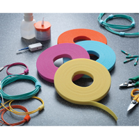 One-Wrap&reg; Cable Management Tape, Hook & Loop, 25 yds x 3/4", Self-Grip, Aqua Canadian Safety Group Inc.