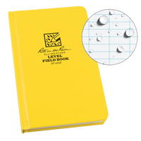 Livre reli&eacute;, Couverture rigide, Jaune, 160 Pages, 4-5/8" , 7-1/4"  Canadian Safety Group Inc.