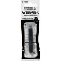 Vboard Master S Slim White Board Marker Refill, Black Canadian Safety Group Inc.