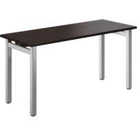 Table bureau Newland, 29-7/10" lo x 60" la x 29-3/5" h, Brun fonc&eacute; Canadian Safety Group Inc.